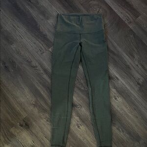 Lululemon Athletica Dark Green Leggings